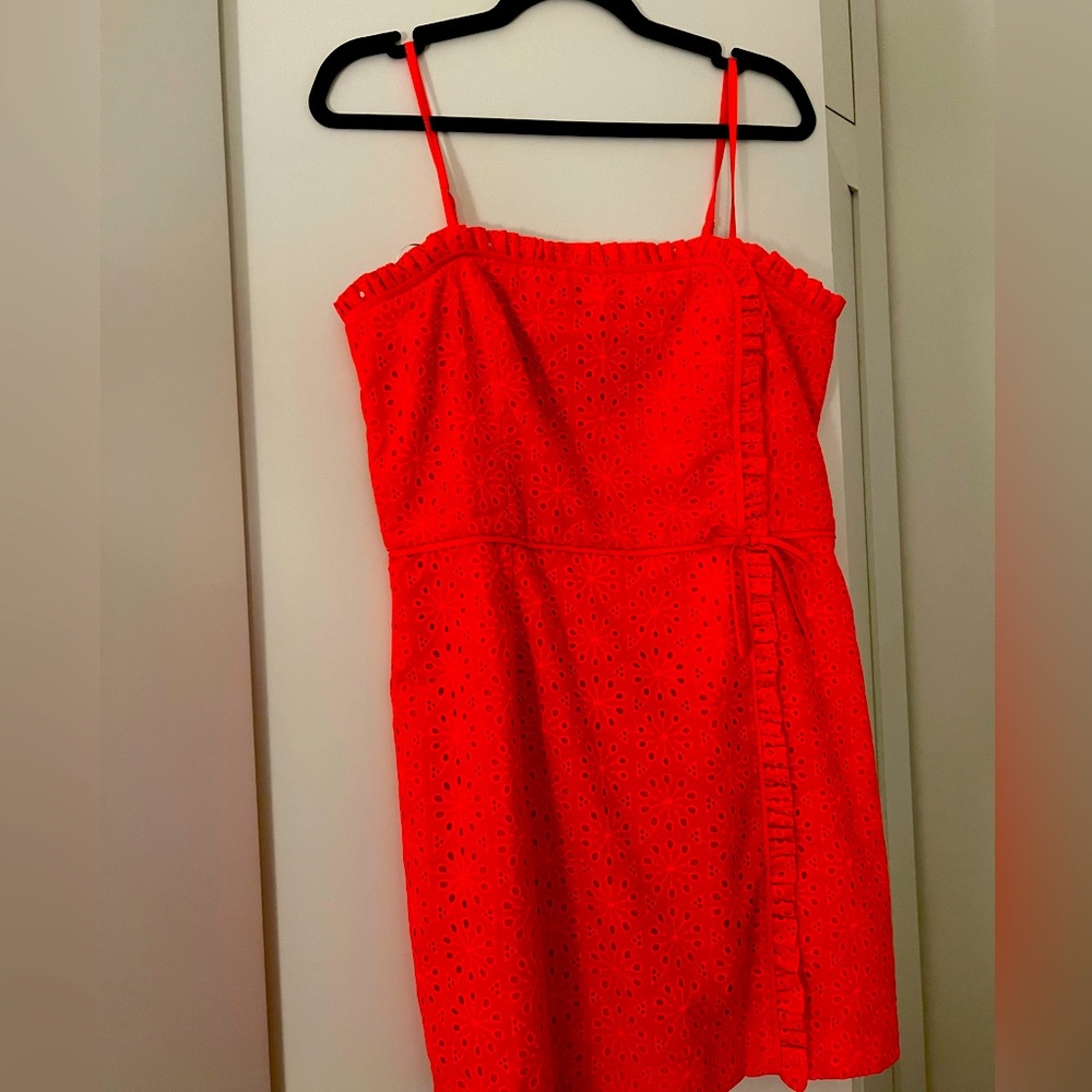 Lily Pulitzer - Pink Coral Romper Dress - Size 10
